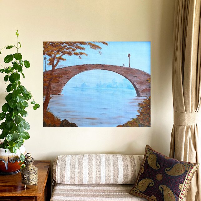 Poster Pont de la vieille ville (Créateur téléchargé)