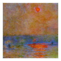 Pont de Waterloo, Soleil dans le Brouillard,