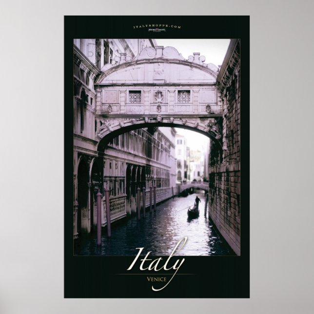 Poster Pont des Soupirs (Devant)