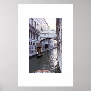 Poster Pont des Soupirs - Venise Italie