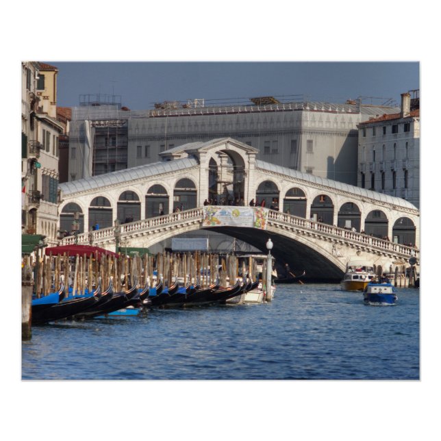 Poster Pont du Rialto Venise Italie (Devant)