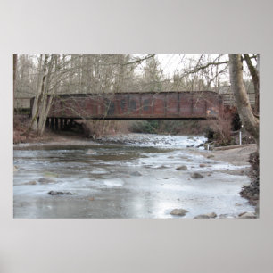 Poster Pont gelé