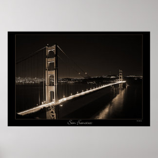 Poster Pont Golden Gate