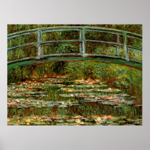 Poster Pont Japonais de Monet Art Français