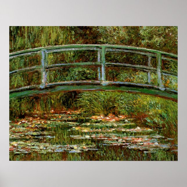 Poster Pont Japonais de Monet Art Français (Devant)