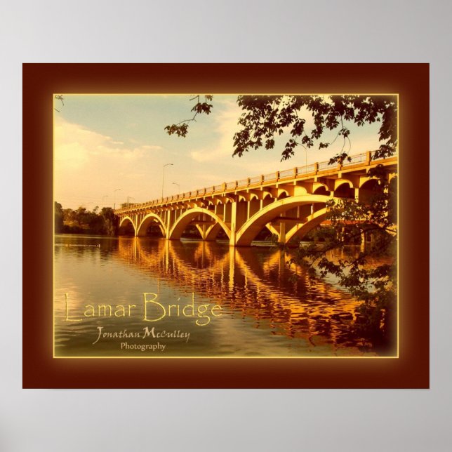 Poster PONT LAMAR - panneau (Devant)