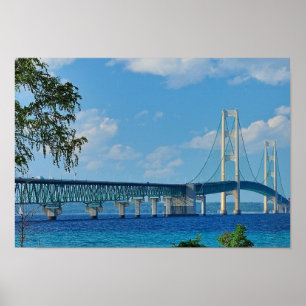 Poster Pont Mackinac