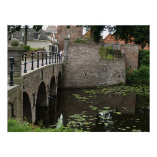 Poster Pont, village de Dutch