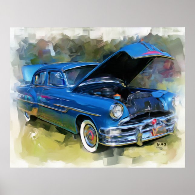 Poster Pontiac 1953 (Devant)