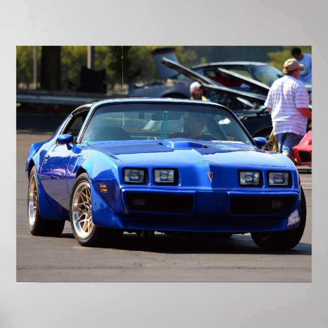 Poster Pontiac Trans Am 1980 (Devant)