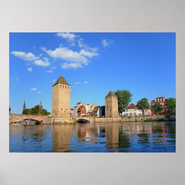 Poster ponts de Strasbourg (Devant)
