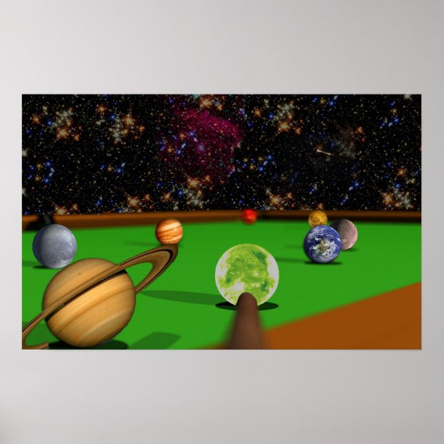 Poster Pool d'espace 2 (Devant)