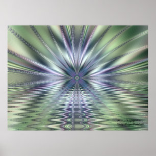 Poster Pool d'oubli de l'art Abstrait