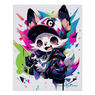 Poster Pop Art Anime Chihuahua Chig 003 - Victoria Sasuke