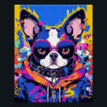 Poster Pop Art Anime French Bulldog 004 - Victoria Sasuke<br><div class="desc">[ Peintures d'art de haute qualité ] ● Acrylique sur papier ● 9.600~12.000pixel ● 500dpi ⇢ Victoria Sasuke ♥ Illustrateur qui aime les dessins animés japonais et les chiens de Kawaii. Elle dessine des chiens joyeux et expressifs dans un style coloré et POP. Ces peintures vont égayer votre quotidien.</div>