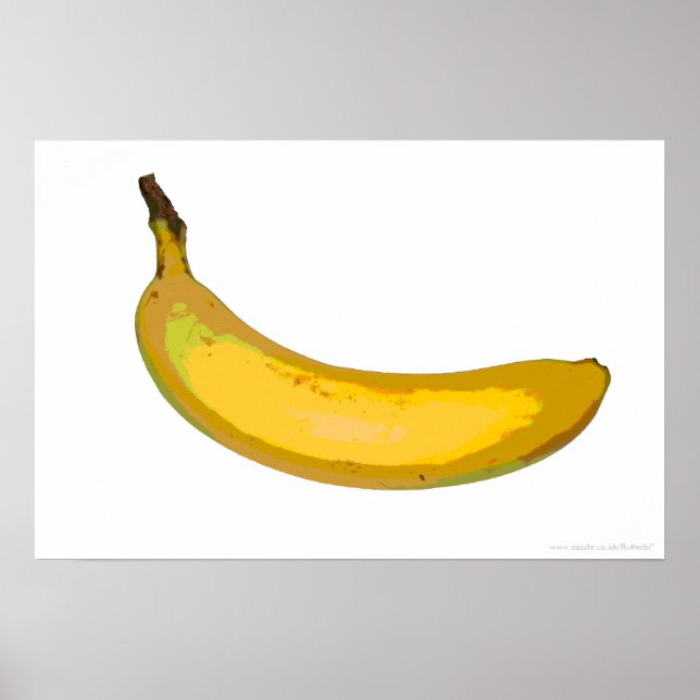 Poster Pop Art Banana (Devant)