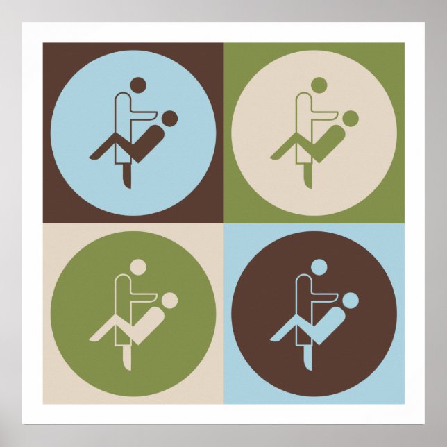 Poster Pop Art Hygiène dentaire (Devant)