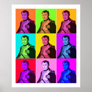 Poster Pop Art Napoleon