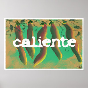Poster Popers de Caliente Chaud Jalapeno