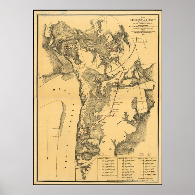 Poster Port Hudson (Devant)