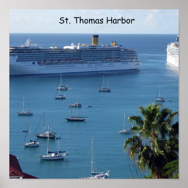 Poster Port St.Thomas (Devant)