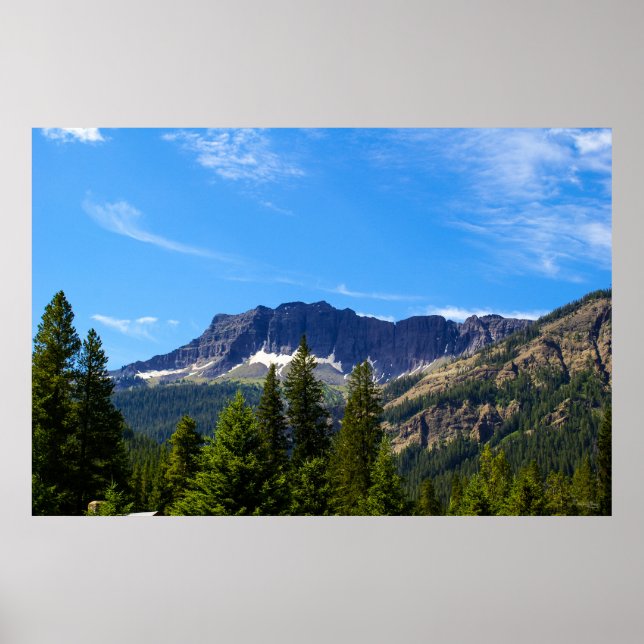 Poster Porte d'argent Montana (Devant)