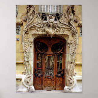 Poster Porte d'entrée des appartements 2