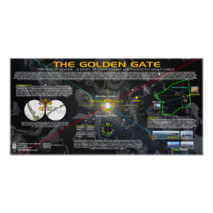 Poster Porte d'or céleste