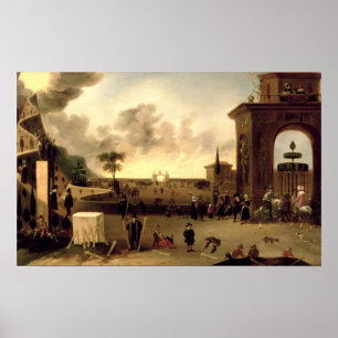 Poster Porte étroite au ciel