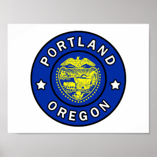 Poster Portland Oregon