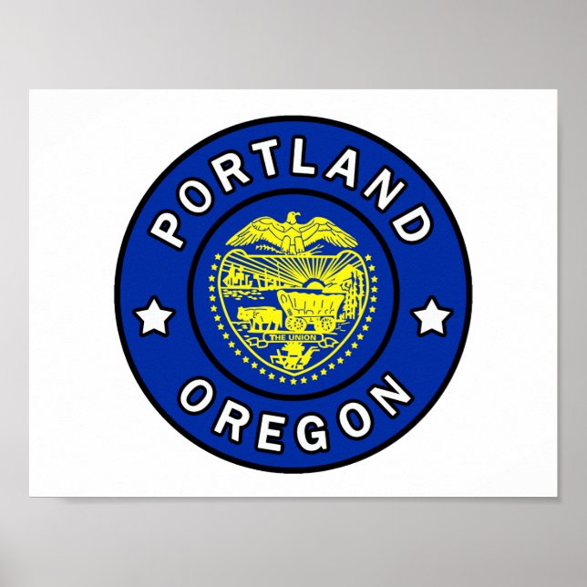 Poster Portland Oregon (Devant)