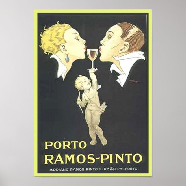 Poster Porto Ramos Pinto Vintage Ad (Devant)