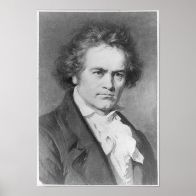 Poster Portrait Beethoven (Devant)