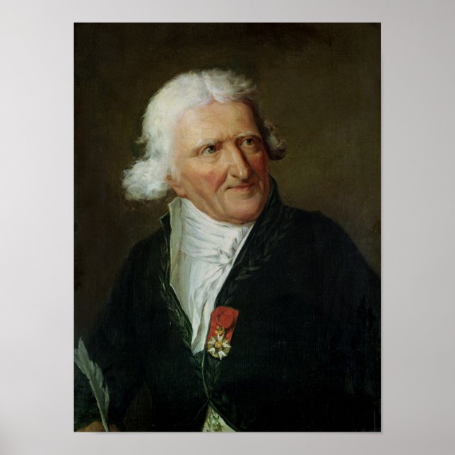 Poster Portrait d'Antoine Augustin Parmentier (Devant)