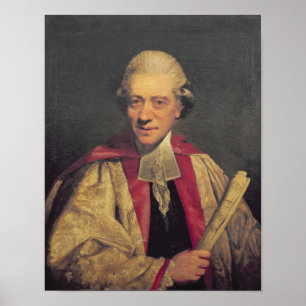 Poster Portrait de Charles Burney, c.1781