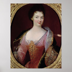 Poster Portrait de Claudine Alexandrine Guerin