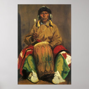 Poster Portrait de Dieguito Roybal par Robert Henri