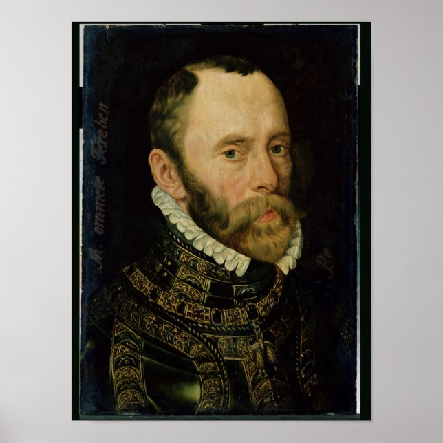 Poster Portrait de Filips van Montmorency (Devant)