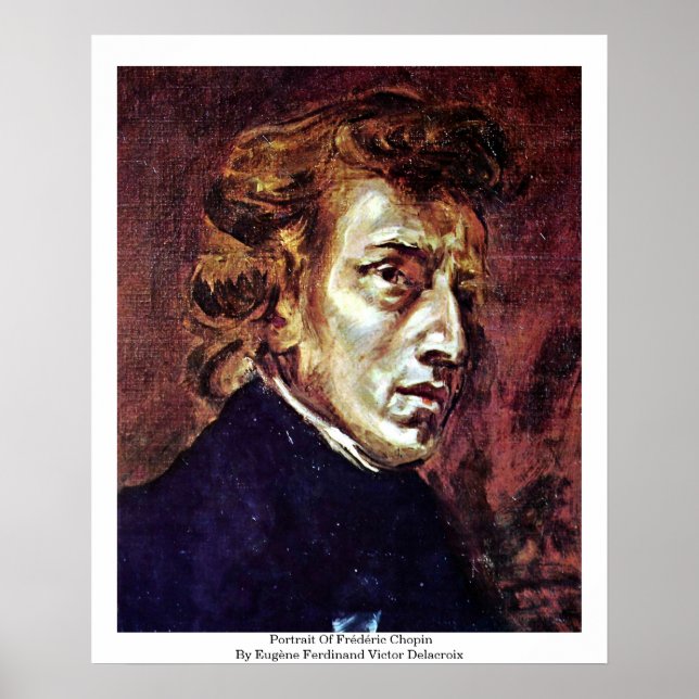 Poster Portrait De Frédéric Chopin (Devant)