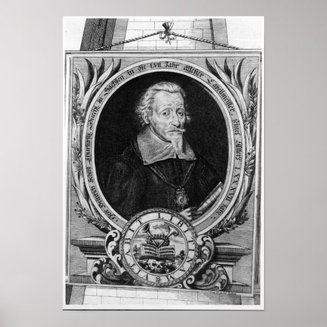 Poster Portrait de Heinrich Schutz (Devant)