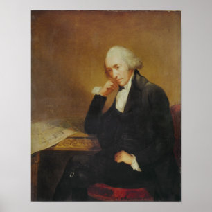 Poster Portrait de James Watt 1792