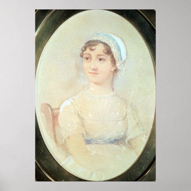 Poster Portrait de Jane Austen (Devant)