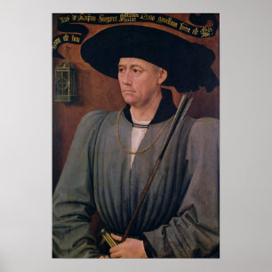 Poster Portrait de Jean Lefevre de Saint-Remy