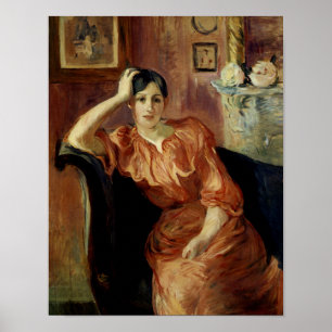 Poster Portrait de Jeanne Pontillon