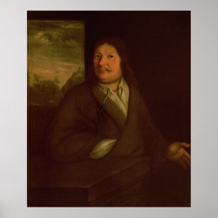Poster Portrait de Johann Ambrosius Bach, 1685