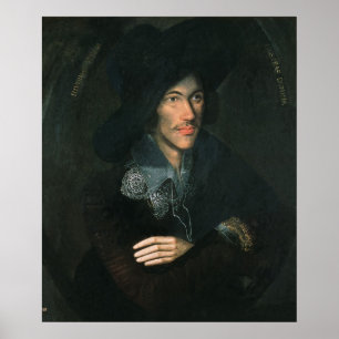 Poster Portrait de John Donne, c.1595