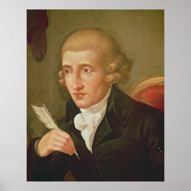 Poster Portrait de Joseph Haydn (Devant)