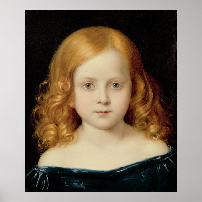 Poster Portrait de la fille de l'artiste (Devant)