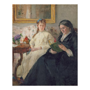 Poster Portrait de la mère et de la soeur de l’artiste