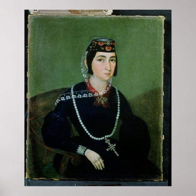 Poster Portrait de la princesse Salome Chavchavadze (Devant)